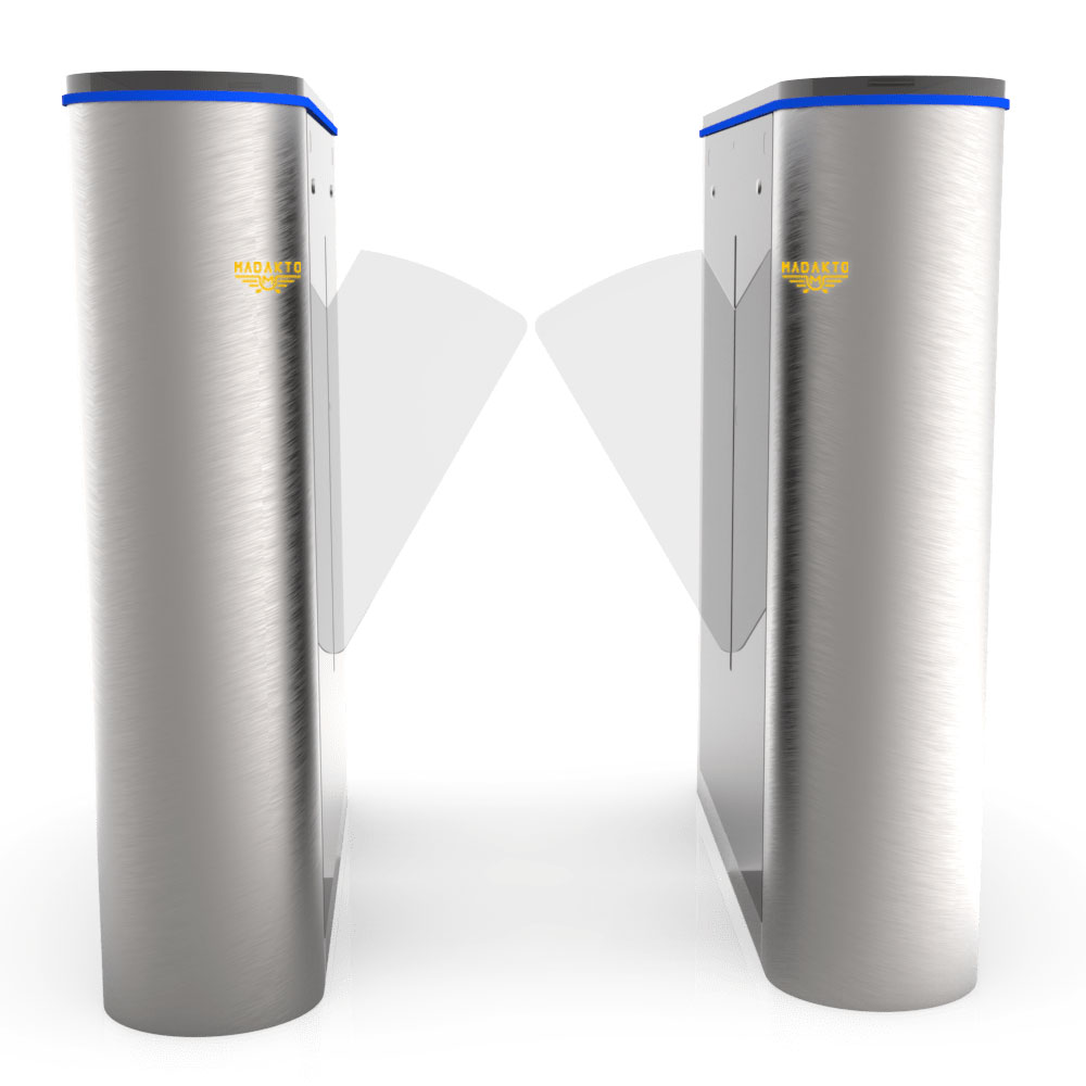 گیت کنترل تردد پروانه‌ای مدل MD-G303