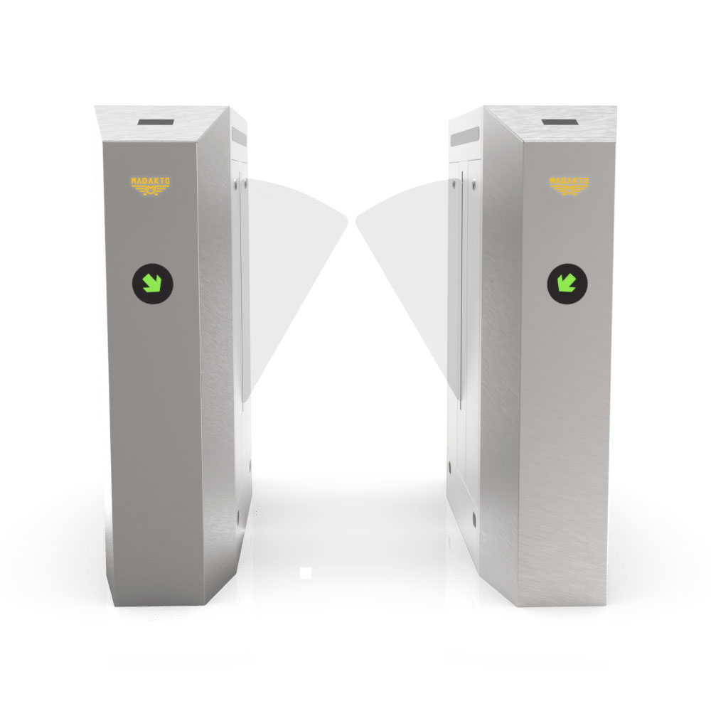 گیت کنترل تردد پروانه ای مدل MD-G301