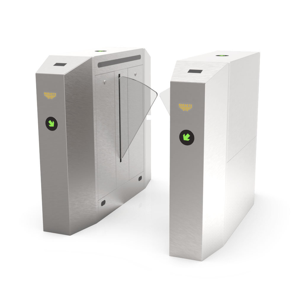 گیت کنترل تردد پروانه ای مدل MD-G301